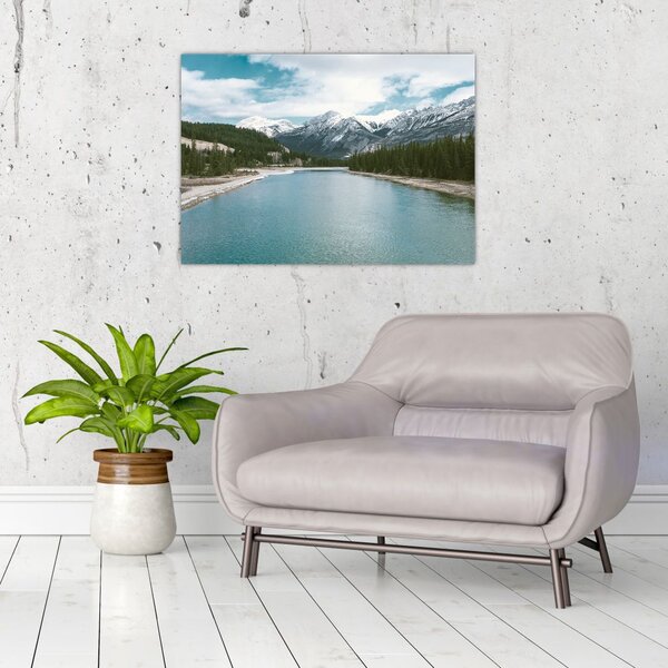 Slika planinskog krajolika (70x50 cm)