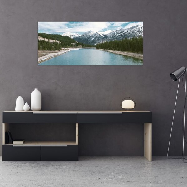 Slika planinskog krajolika (120x50 cm)