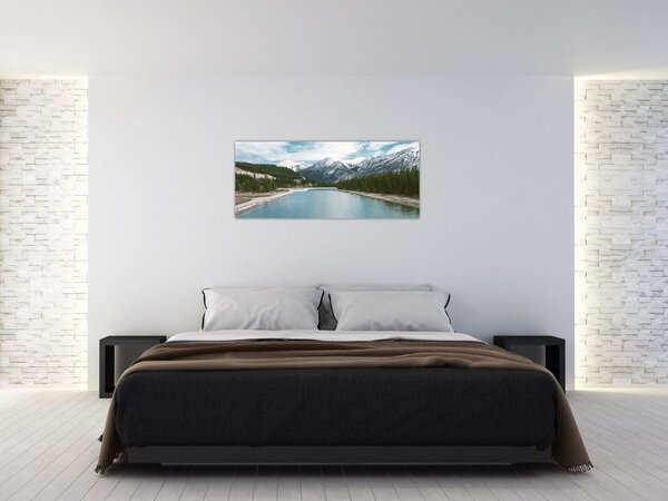 Slika planinskog krajolika (120x50 cm)