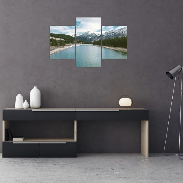 Slika planinskog krajolika (90x60 cm)
