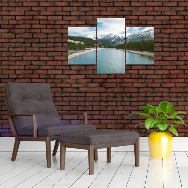 Slika planinskog krajolika (90x60 cm)