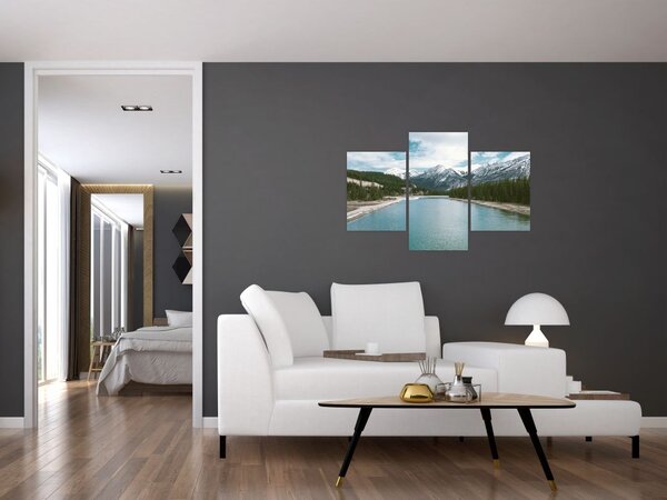 Slika planinskog krajolika (90x60 cm)