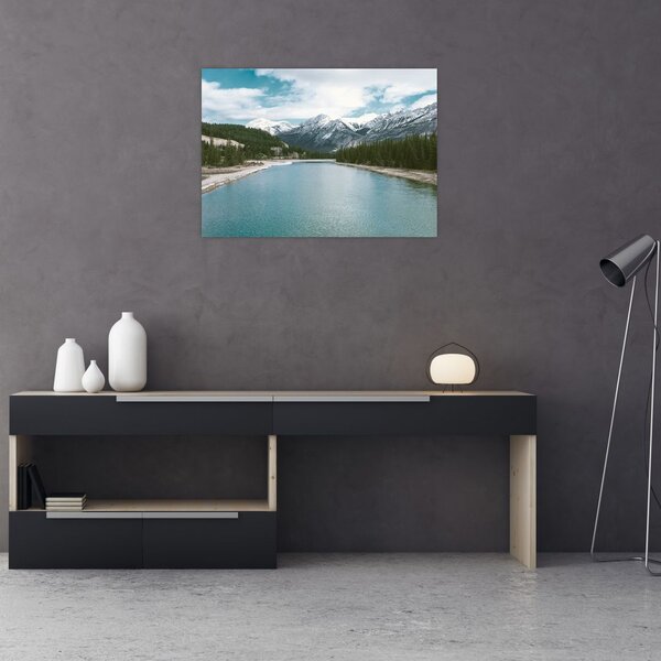 Slika planinskog krajolika (70x50 cm)