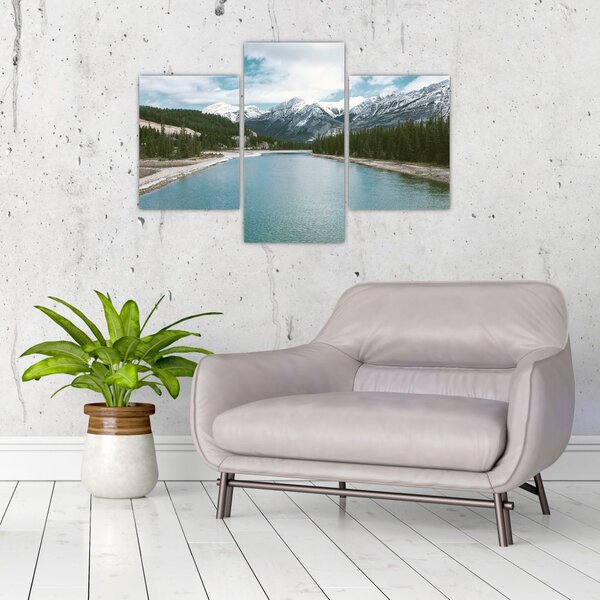 Slika planinskog krajolika (90x60 cm)