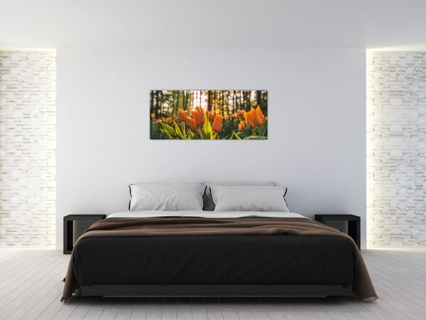 Slika - cvijeće tulipana (120x50 cm)