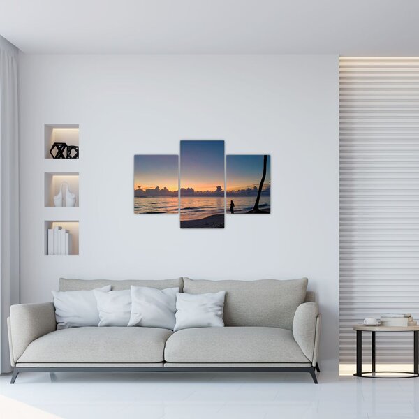 Slika žene na plaži (90x60 cm)