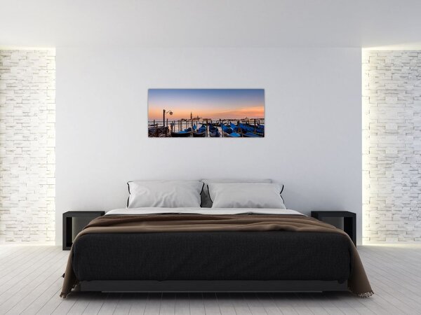 Slika - talijanske gondole (120x50 cm)