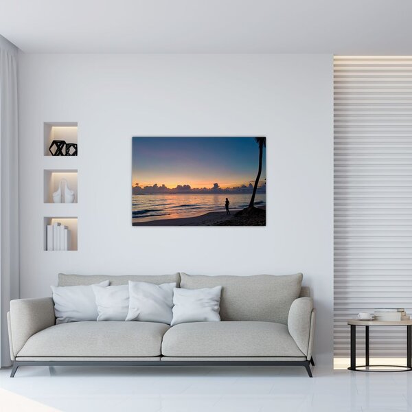 Slika žene na plaži (90x60 cm)
