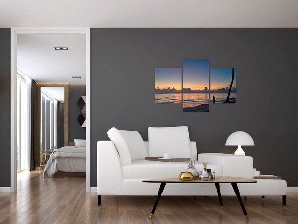 Slika žene na plaži (90x60 cm)