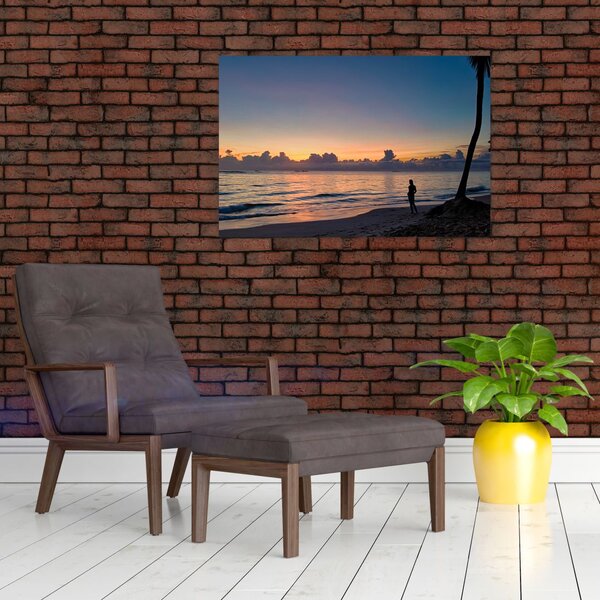 Slika žene na plaži (90x60 cm)