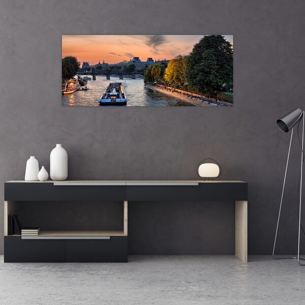 Slika - brod na izletničkoj plovidbi (120x50 cm)