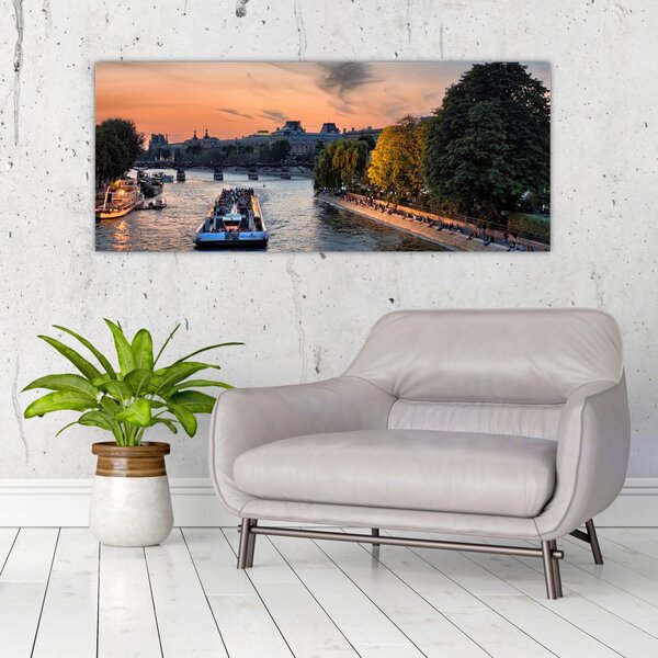 Slika - brod na izletničkoj plovidbi (120x50 cm)