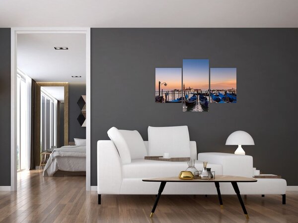 Slika - talijanske gondole (90x60 cm)