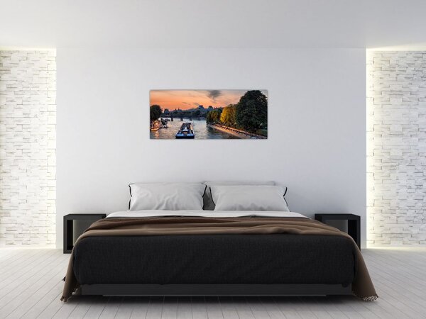 Slika - brod na izletničkoj plovidbi (120x50 cm)