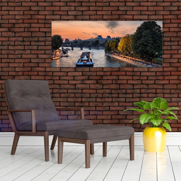 Slika - brod na izletničkoj plovidbi (120x50 cm)