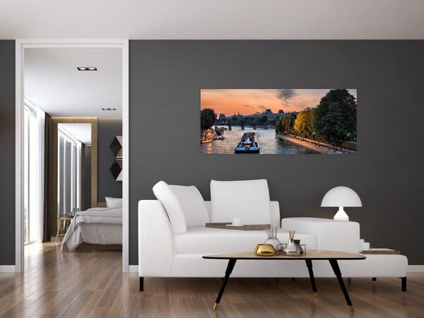 Slika - brod na izletničkoj plovidbi (120x50 cm)