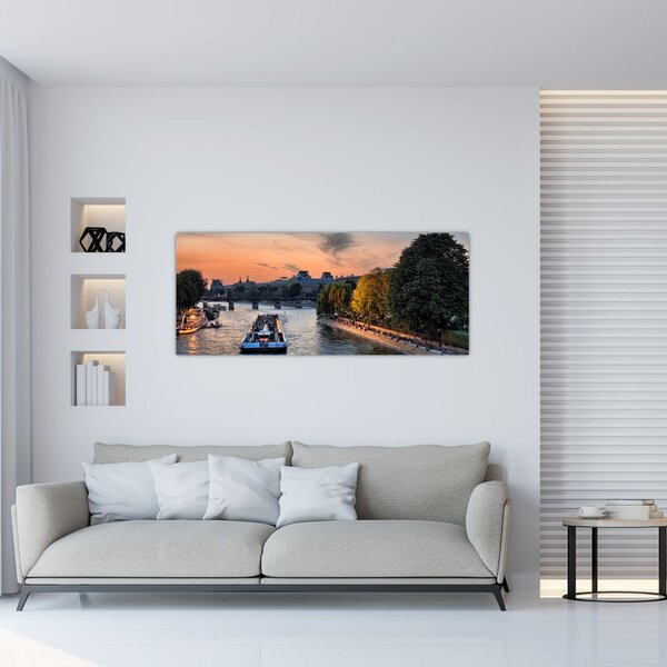 Slika - brod na izletničkoj plovidbi (120x50 cm)