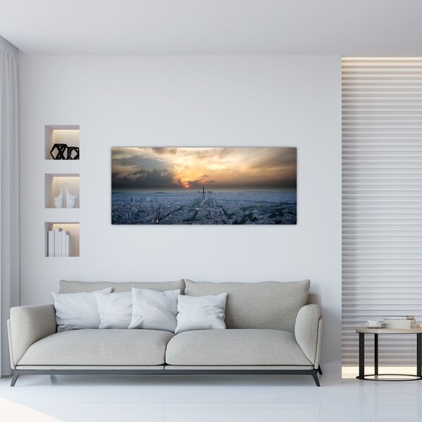 Slika - Pariz odozgo (120x50 cm)