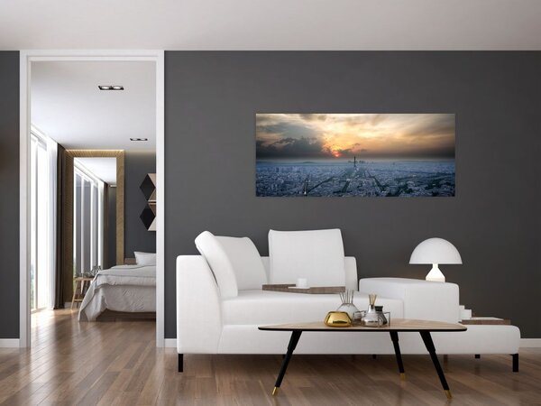 Slika - Pariz odozgo (120x50 cm)