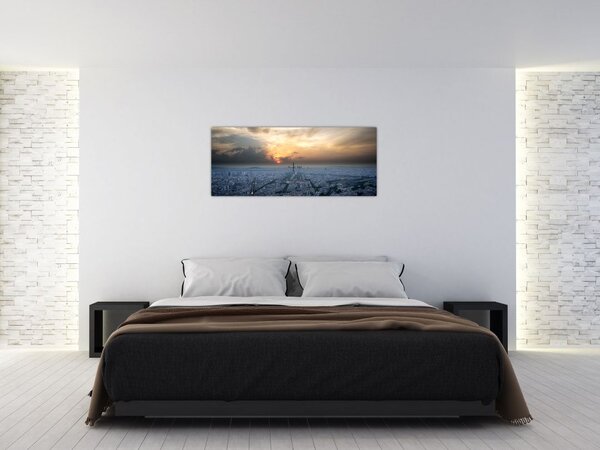 Slika - Pariz odozgo (120x50 cm)