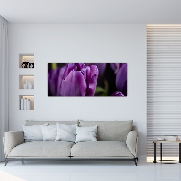 Slika cvjetova tulipana (120x50 cm)
