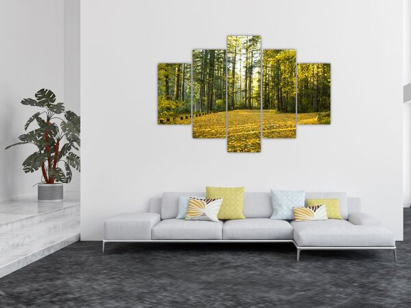 Slika - šuma u jesen (150x105 cm)