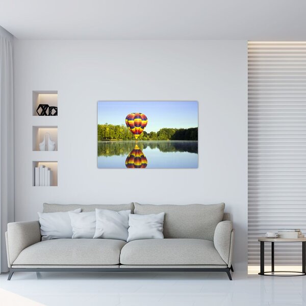Slika balona na jezeru (90x60 cm)