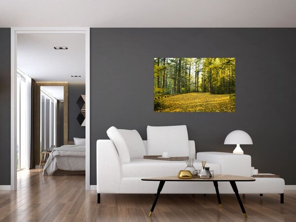 Slika - šuma u jesen (90x60 cm)