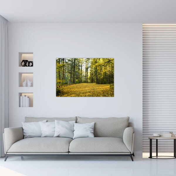 Slika - šuma u jesen (90x60 cm)