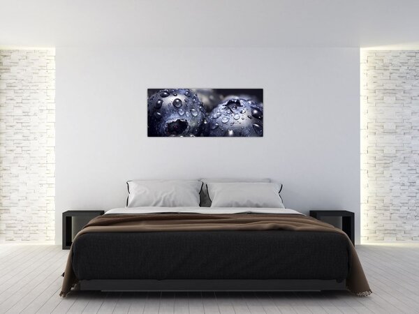 Slika voća s kapima vode (120x50 cm)