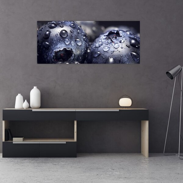Slika voća s kapima vode (120x50 cm)