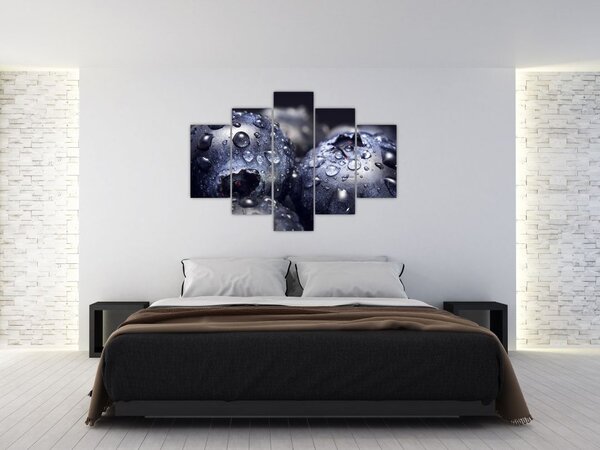 Slika voća s kapima vode (150x105 cm)