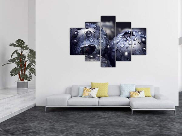 Slika voća s kapima vode (150x105 cm)
