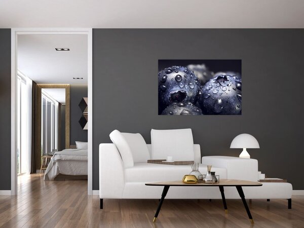 Slika voća s kapima vode (90x60 cm)