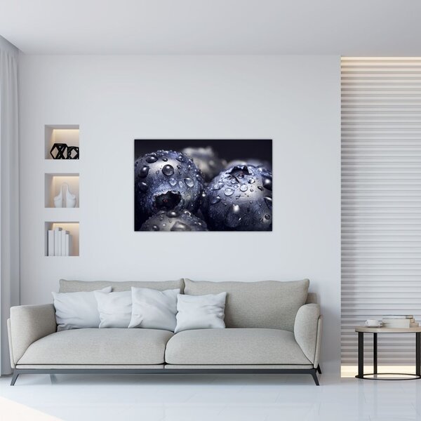 Slika voća s kapima vode (90x60 cm)