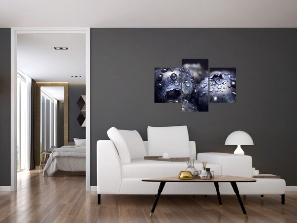 Slika voća s kapima vode (90x60 cm)