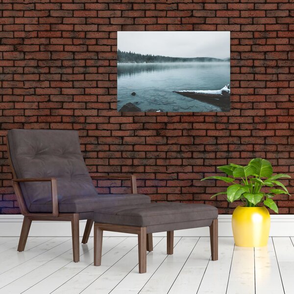 Slika - ledeno sjeverno jezero (70x50 cm)