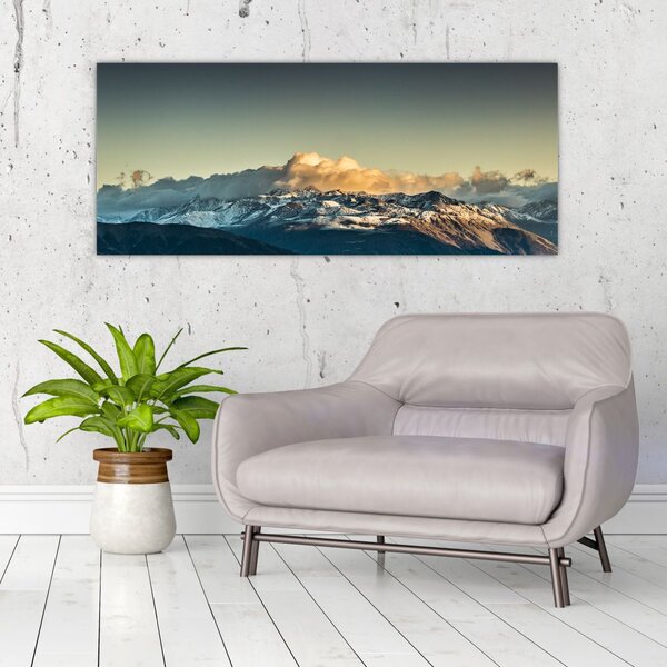 Slika - vrhovi planina (120x50 cm)