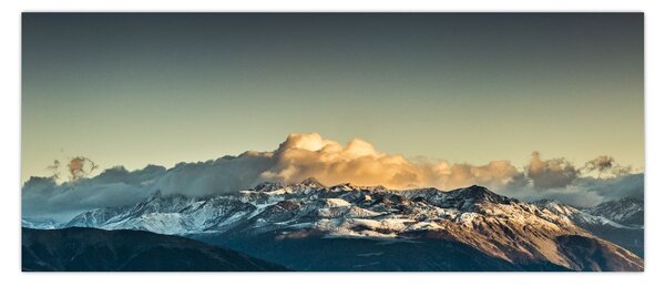 Slika - vrhovi planina (120x50 cm)
