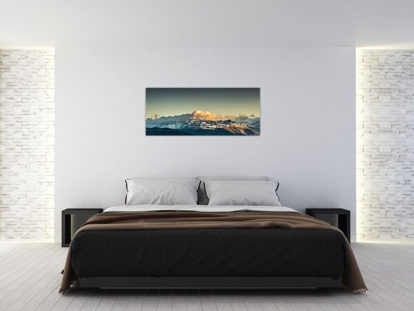 Slika - vrhovi planina (120x50 cm)