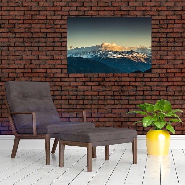 Slika - vrhovi planina (90x60 cm)
