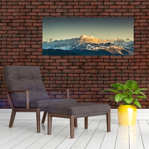 Slika - vrhovi planina (120x50 cm)