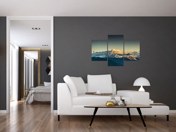 Slika - vrhovi planina (90x60 cm)