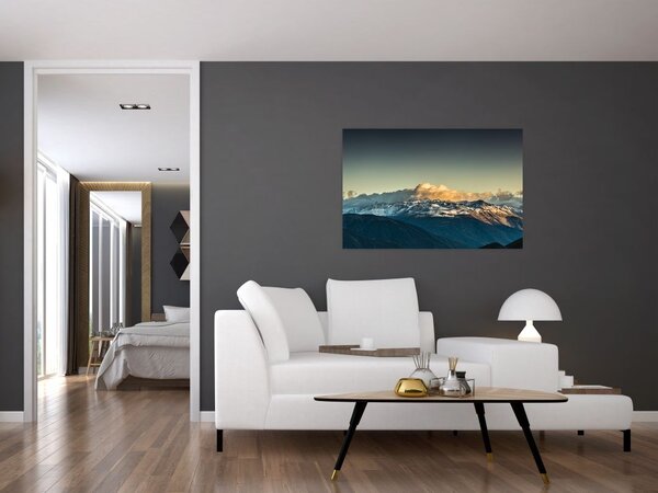 Slika - vrhovi planina (90x60 cm)