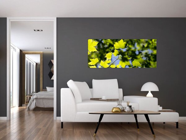 Slika - javorovo lišće (120x50 cm)