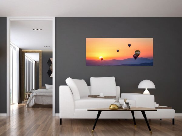 Slika balona na vrući zrak (120x50 cm)