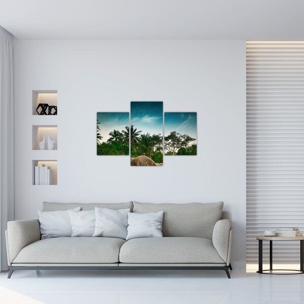 Slika - palme (90x60 cm)