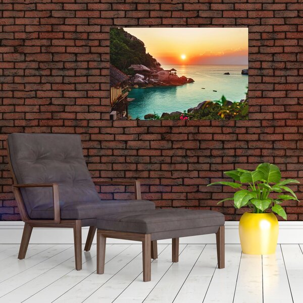 Slika prekrasne plaže (90x60 cm)