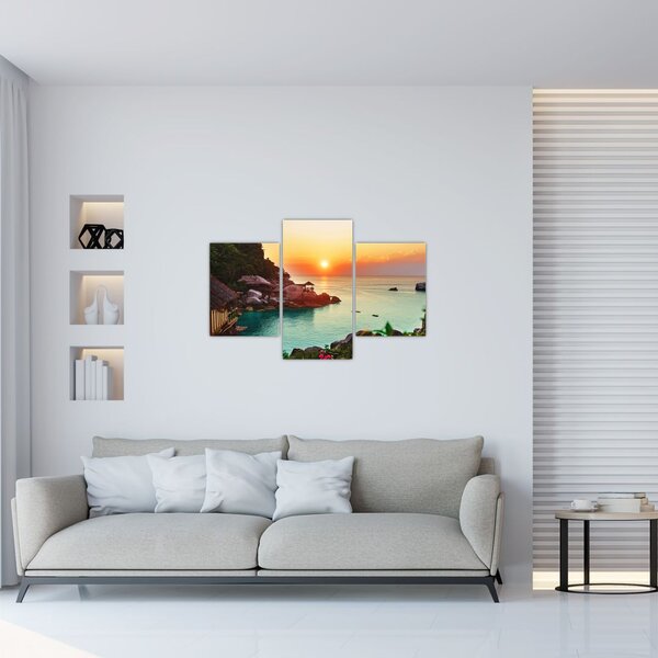 Slika prekrasne plaže (90x60 cm)