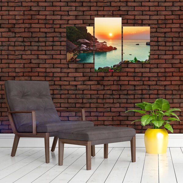 Slika prekrasne plaže (90x60 cm)